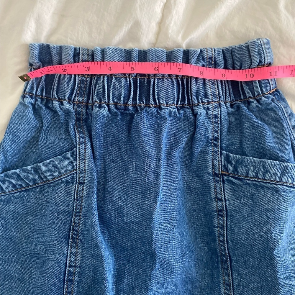 XS Dynamite Denim Blue Skirt - Picture 6 of 7